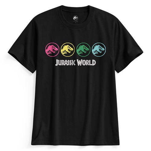 Jurassic World印花T恤-10-男