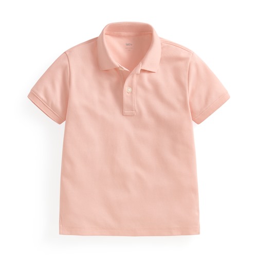 涼感網眼polo衫-童