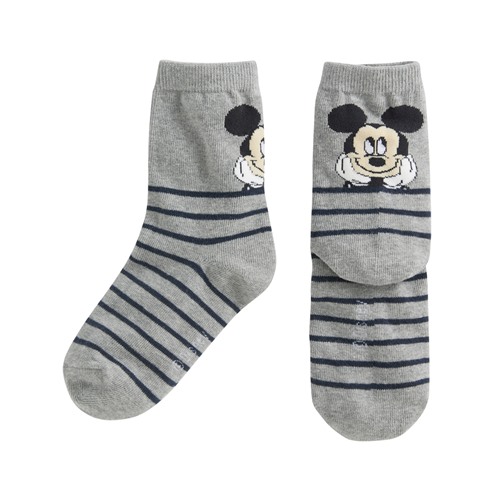 迪士尼系列提花中筒襪-童