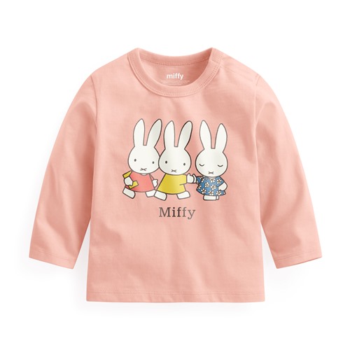 Miffy長袖印花T恤-04-Baby
