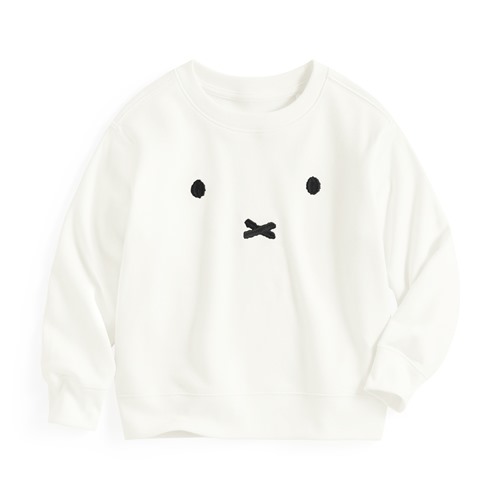 Miffy毛圈電繡圓領衫-01-童