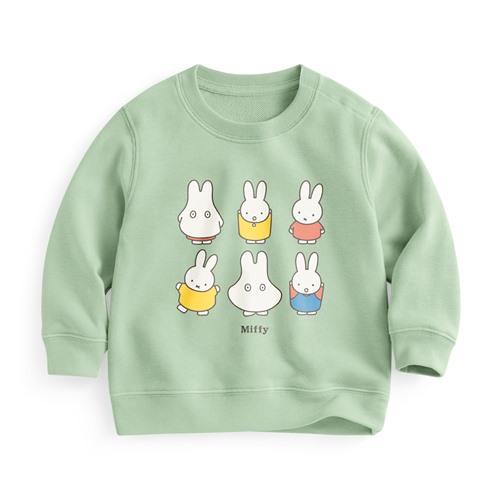 Miffy毛圈印花圓領衫-02-Baby