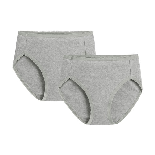 棉質中腰內褲(2入)-女
