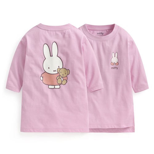 Miffy竹節棉長版上衣-Baby