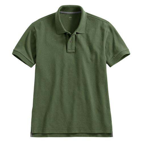 純棉網眼polo衫-男