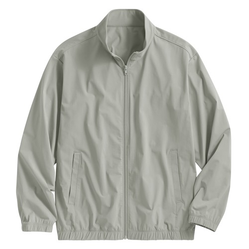 抗UV吸排彈性立領外套-男