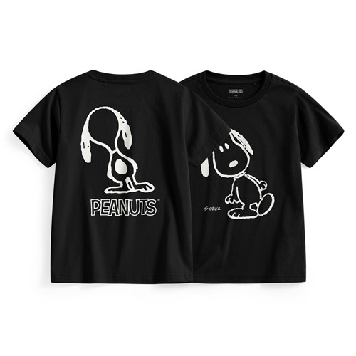 史努比系列印花T恤-02-童