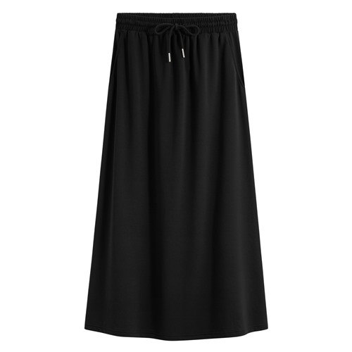 輕柔彈性長裙-女