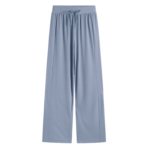 涼感輕薄寬褲-女