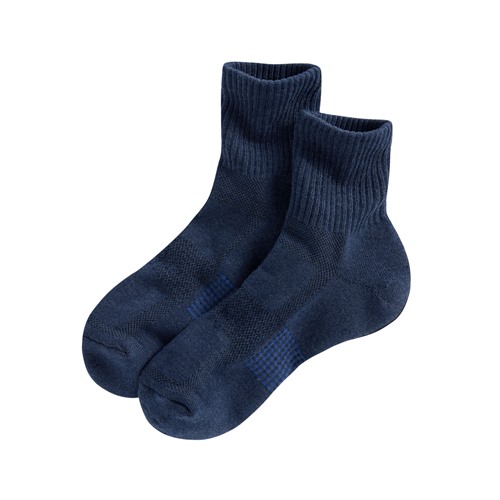 毛圈除臭中筒襪-男