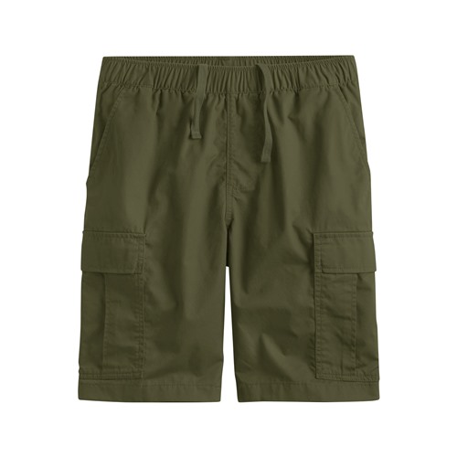 鬆緊工裝短褲-男