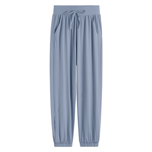 涼感輕薄束口褲-女