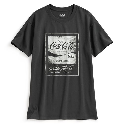 可口可樂寬長版印花T恤-14-女