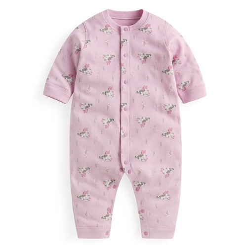 迪士尼系列純棉羅紋連身衣-Baby