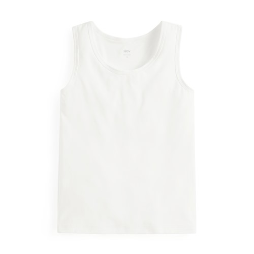 輕涼圓領背心-童