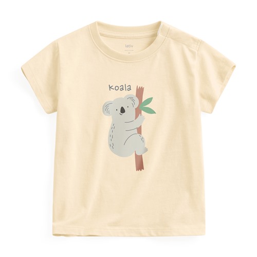 動物印花T恤-04-Baby