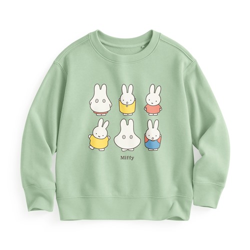 Miffy毛圈印花圓領衫-02-童