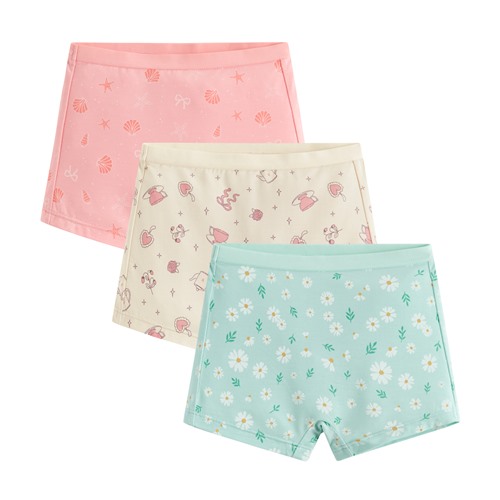莫代爾印花平口內褲(3入)-童