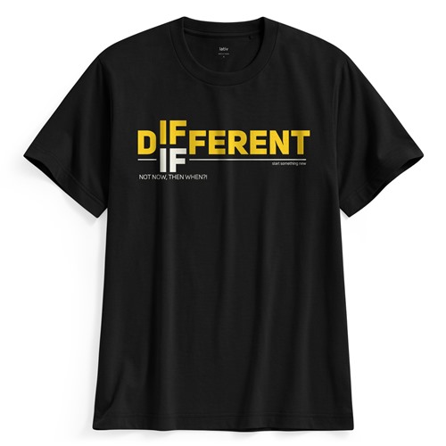 文字印花T恤-07-男