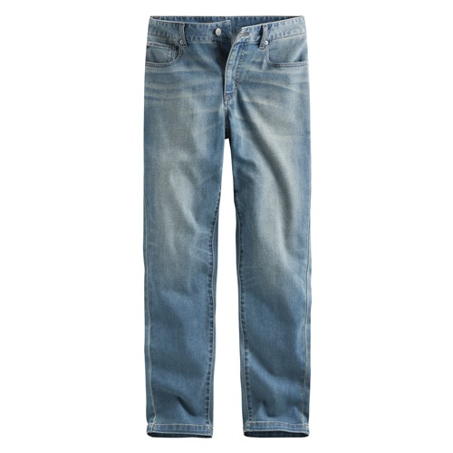 輕量修身直筒牛仔褲-男