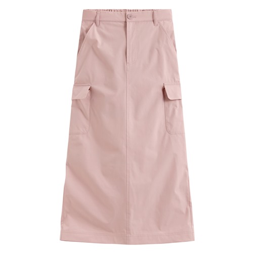 機能彈性工裝長裙-女