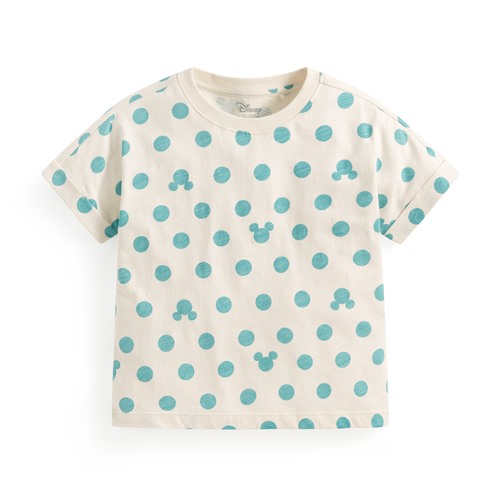 迪士尼系列竹節棉印花T恤-01-童