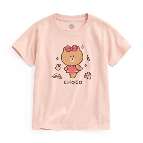 LINE FRIENDS印花T恤-03-童