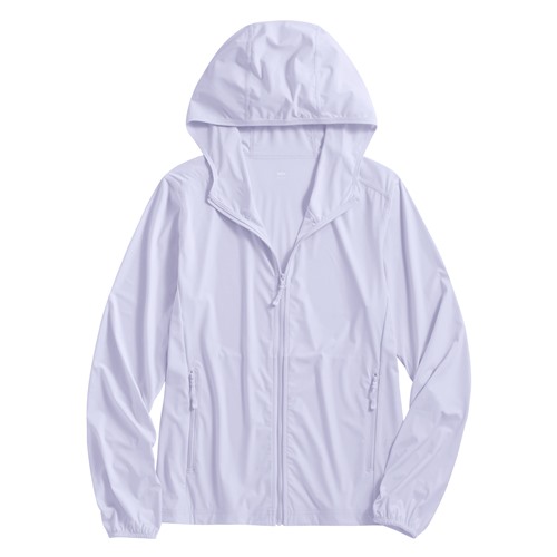 涼感抗UV連帽外套-女