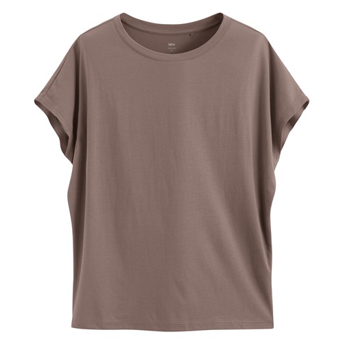 莫代爾寬鬆連袖上衣-女