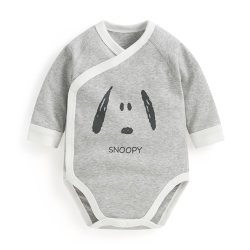 史努比系列純棉羅紋印花包臀衣-Baby