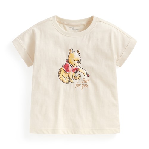 迪士尼系列竹節棉印花T恤-02-童