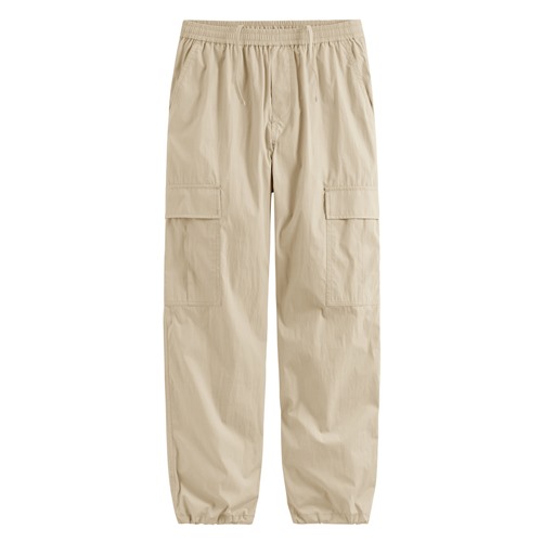 輕便工裝束口褲-女