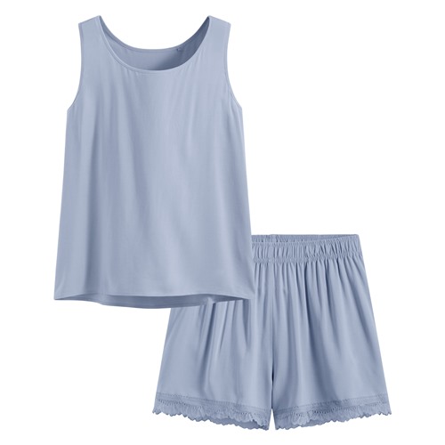 嫘縈背心家居套裝-女