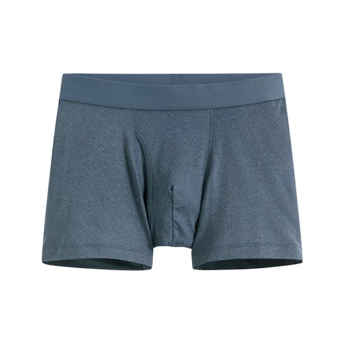 輕涼中腰平口內褲-男