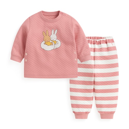 Miffy and Friends鋪棉印花家居套裝-Baby