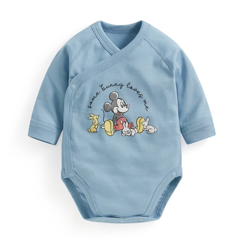 迪士尼系列純棉羅紋印花包臀衣-Baby