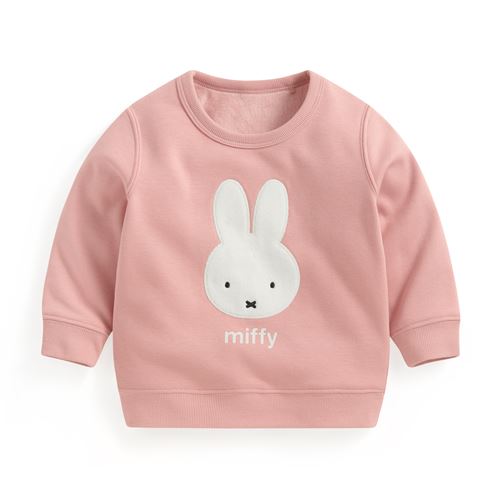 Miffy and Friends毛絨貼布繡圓領上衣-Baby