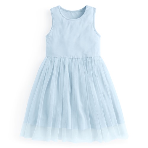 莫代爾紗裙背心洋裝-童
