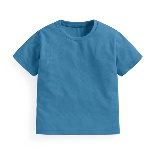 吸排網眼短袖T恤-童