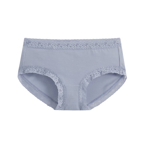 棉質蕾絲低腰內褲-女