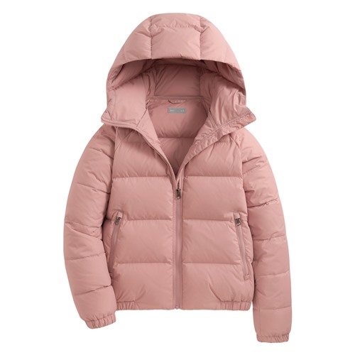 極暖羽絨連帽外套-女