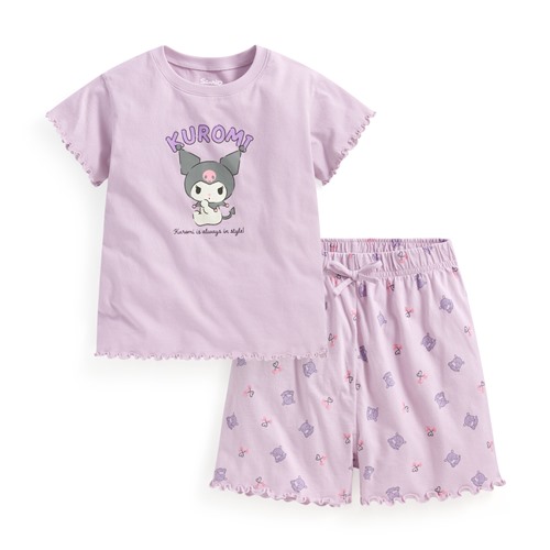 三麗鷗純棉木耳邊家居套裝-01-童