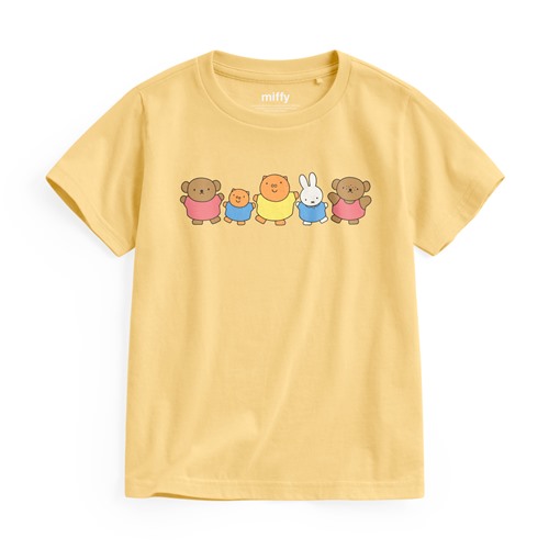 Miffy and Friends印花T恤-03-童