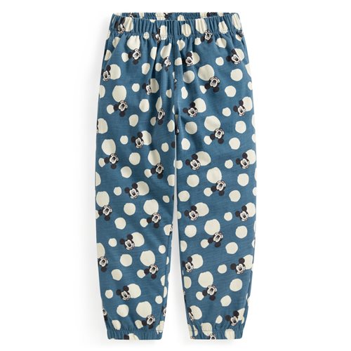 迪士尼系列竹節棉束口褲-童