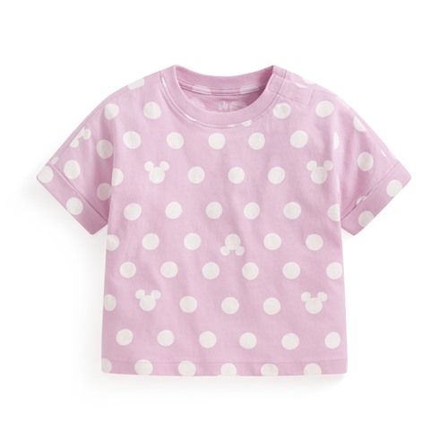 迪士尼系列竹節棉印花T恤-01-Baby