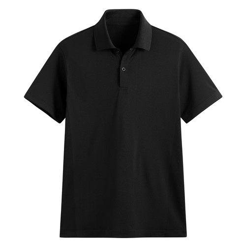 吸排無側縫網眼polo衫-男