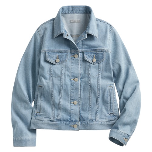 牛仔修身外套-女