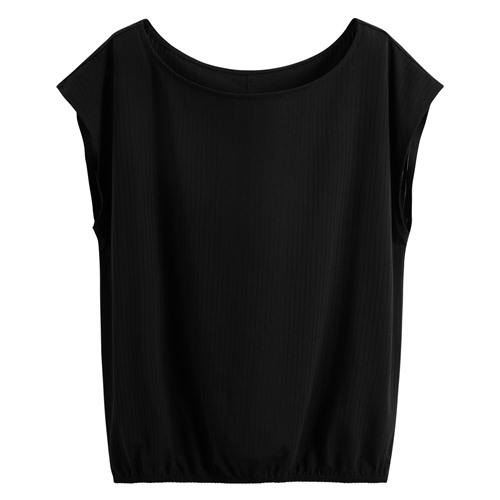 輕柔運動連袖上衣-女