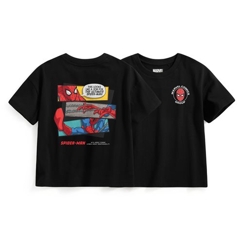 漫威系列寬版印花T恤-01-童