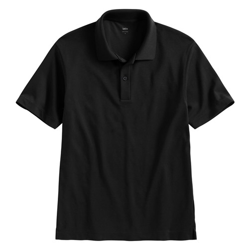 涼感網眼polo衫-男